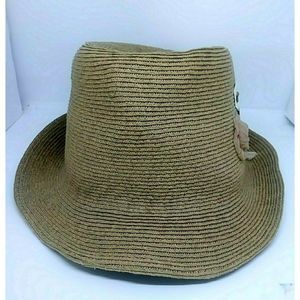 Eugenia Kim/Target Hat Tan Flower Emblishment